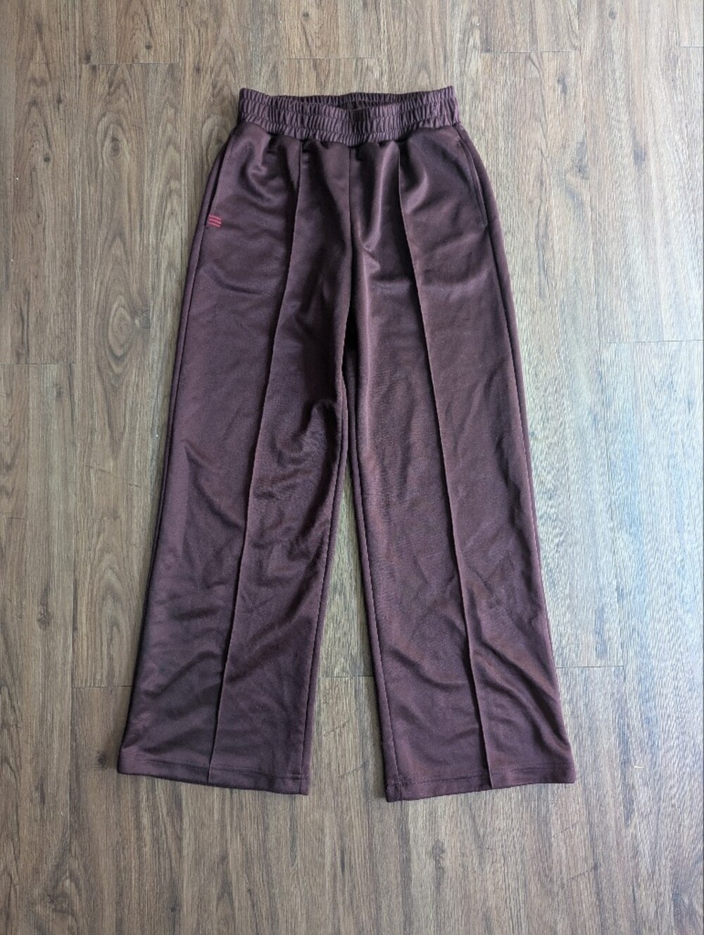 BDG Wide-Leg Burgundy Sweatpants Sz S